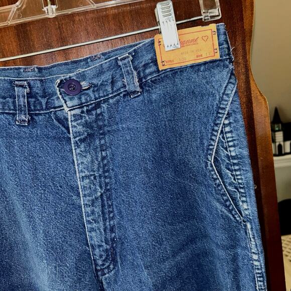 Vintage Jeanne San Francisco High Waist Jeans Cut 110 Size 11 70’s denim boho - Picture 4 of 12